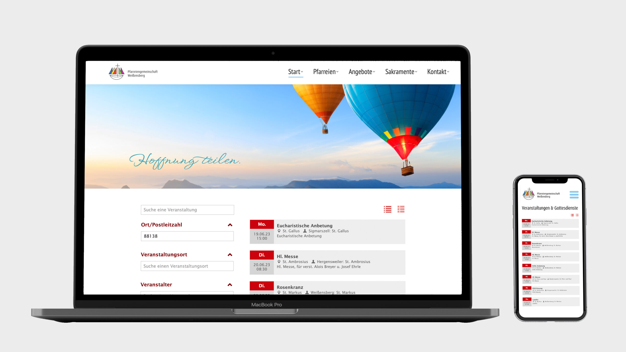 Homepage KirchenschiffDE